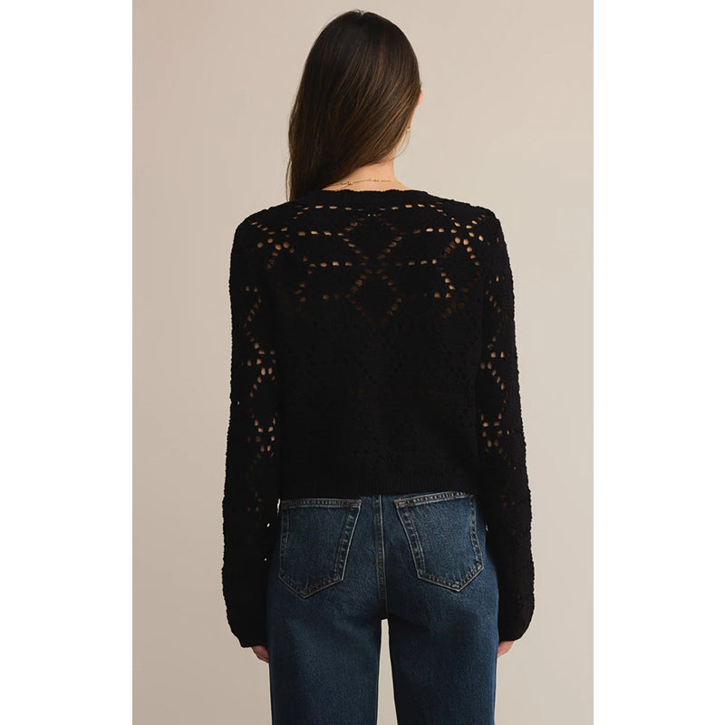 Z Supply Rosalyn Diamond Sweater Cardigan