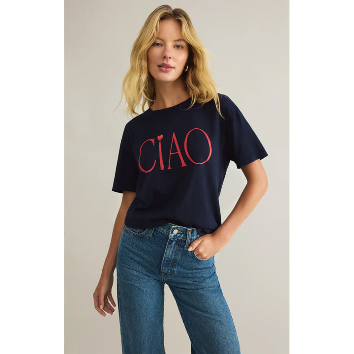 Z Supply Ciao Boyfriend Tee