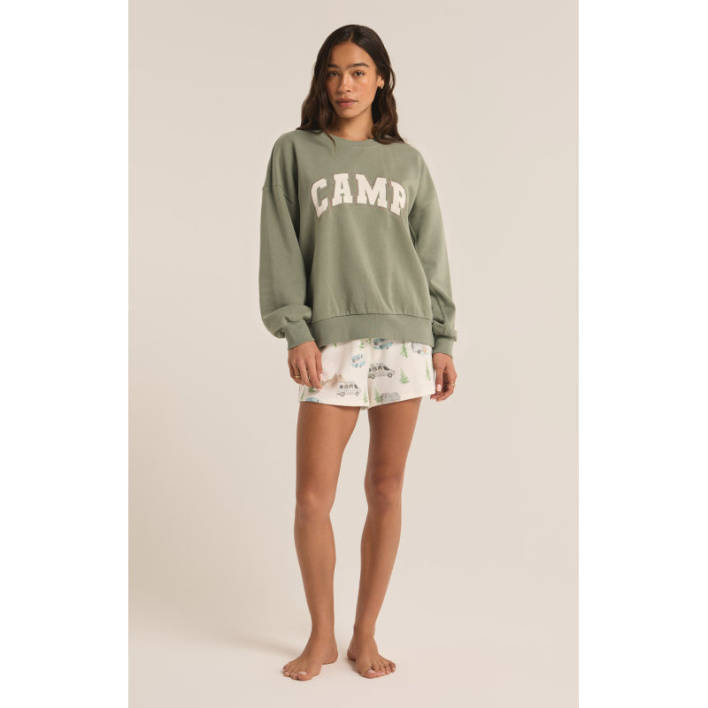 Z Supply Oversized Camp Sweatshirt