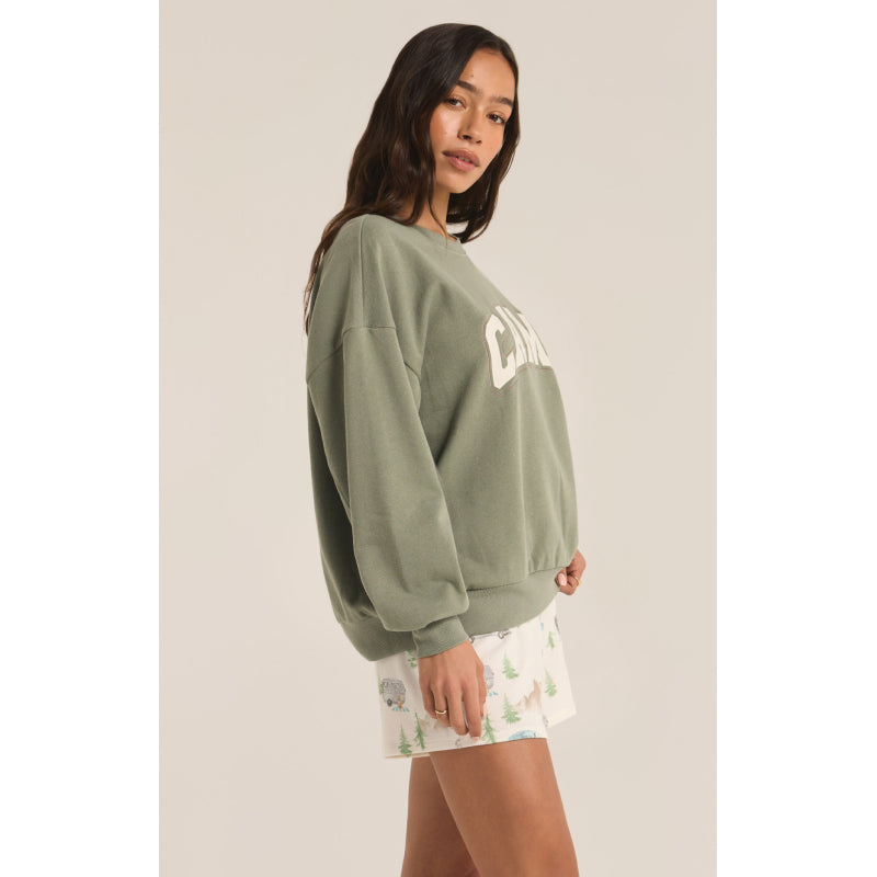 Z Supply Oversized Camp Sweatshirt