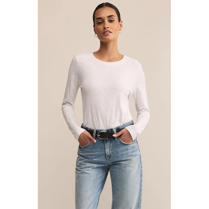 Z Supply Modern Slub Long Sleeve Tee