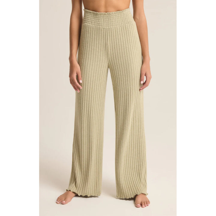 Z Supply Dawn Smocked Rib Pant