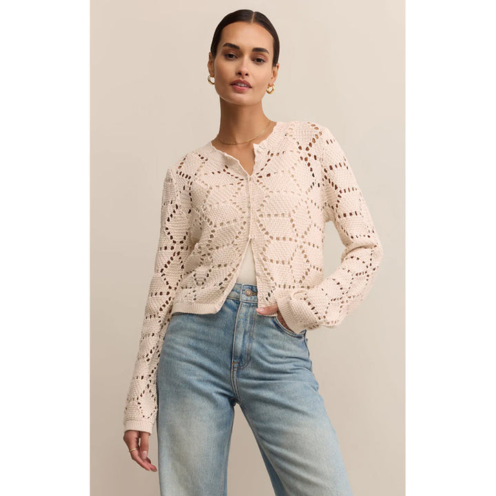 Z Supply Rosalyn Diamond Sweater Cardigan