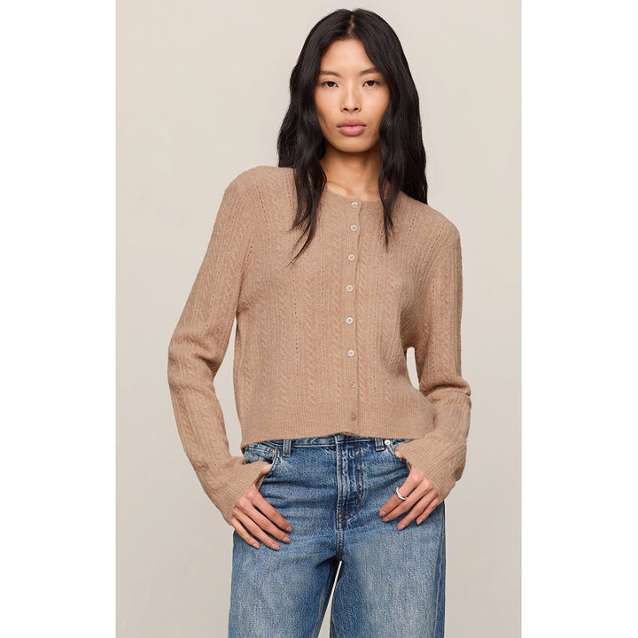 Cardigan en pointelle Medina Z Supply