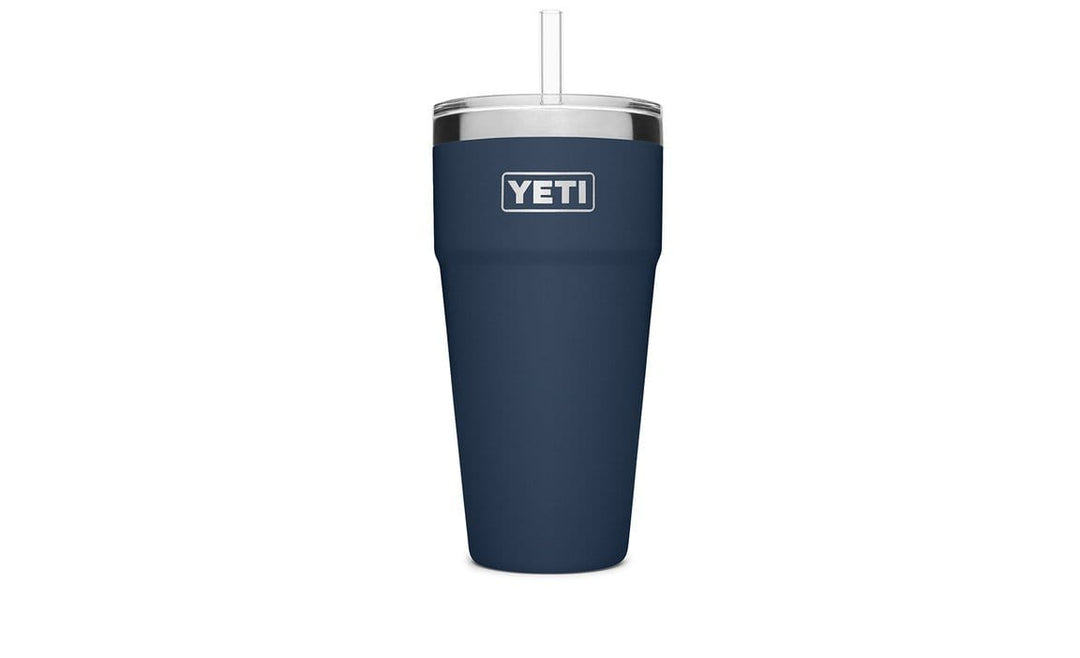 YETI CA Rambler 769 ml Stackable Cup with Straw Lid