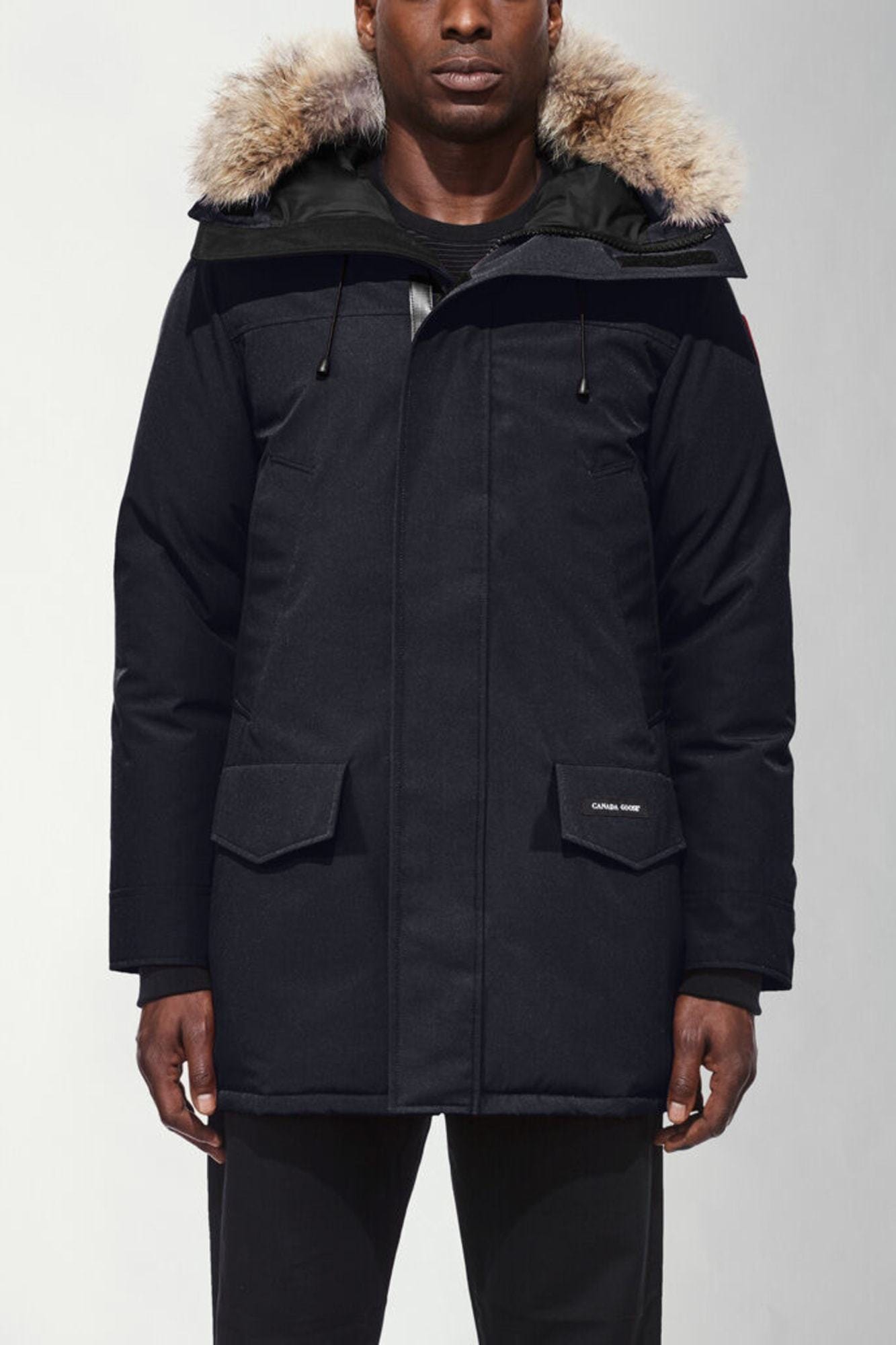 Canada goose langford parka navy outlet l