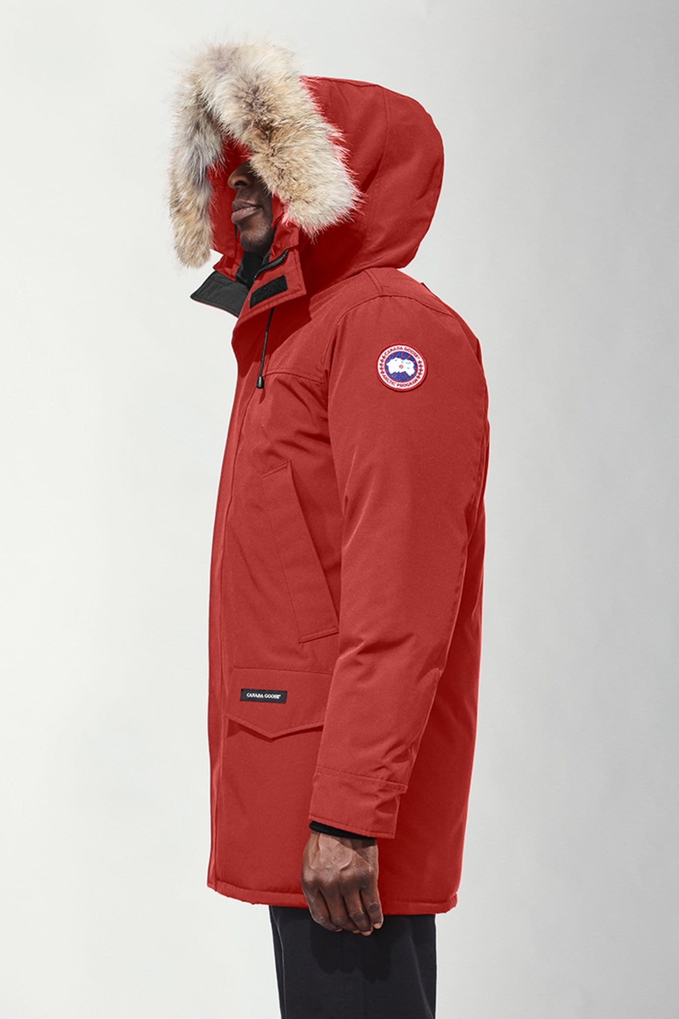 Canada goose langford sales parka red