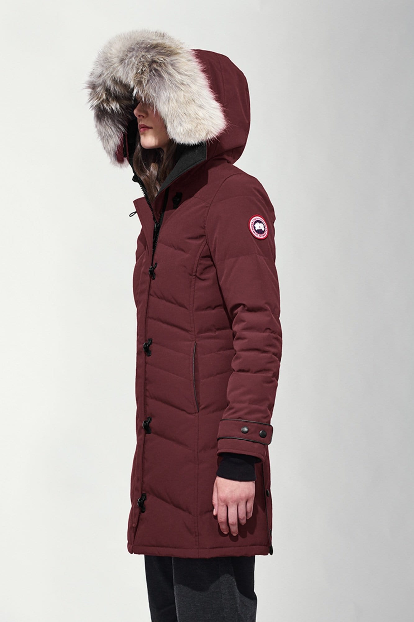 Canada goose lorette parka zara best sale