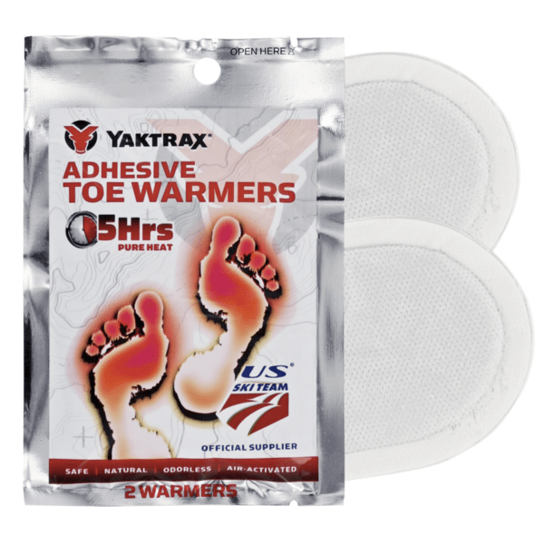Yaktrax Adhesive Toe Warmers 1 Pack