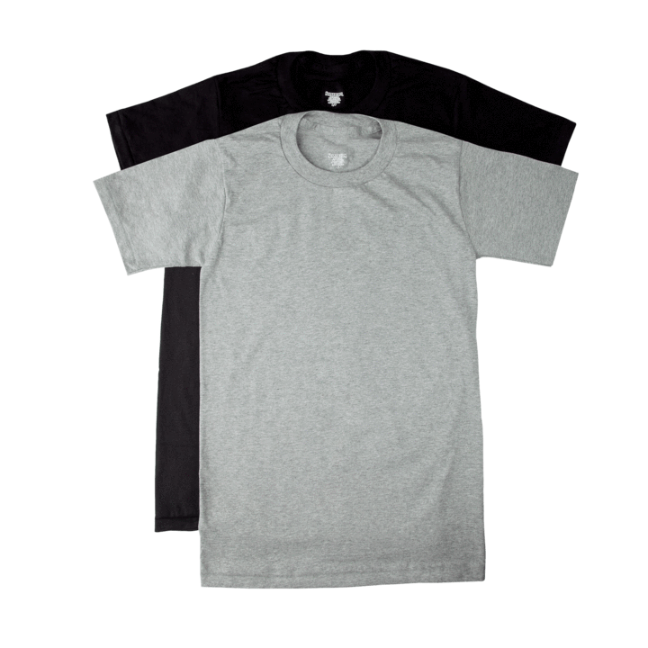 Stanfields Men's Premium Crew Neck T-Shirts - 2 Pack