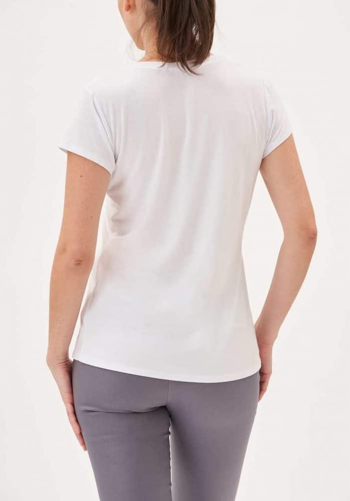 Tyler Madison Marylin Short Sleeve V-Neck T-Shirt