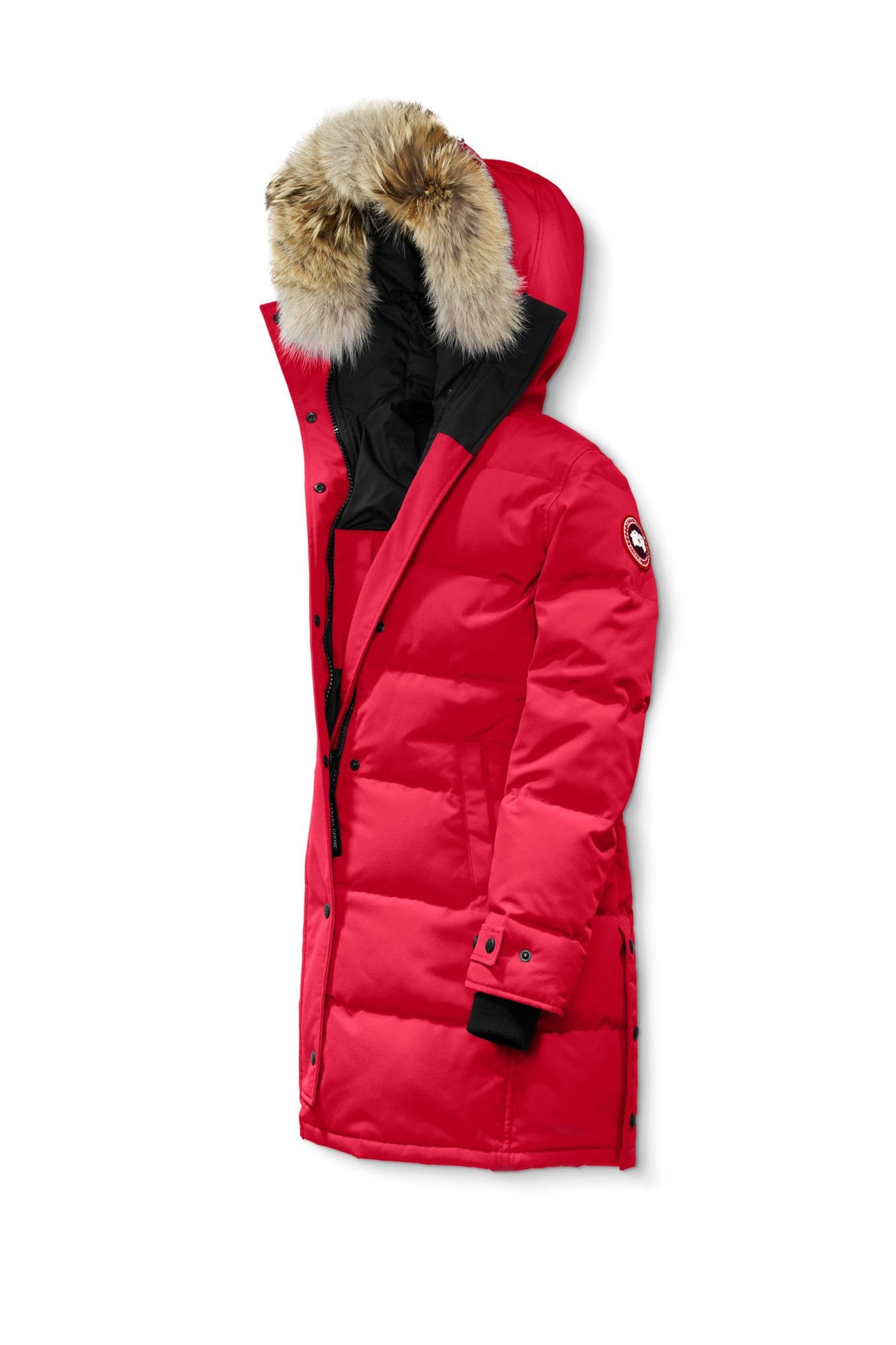 Canada goose jacket red shops womens