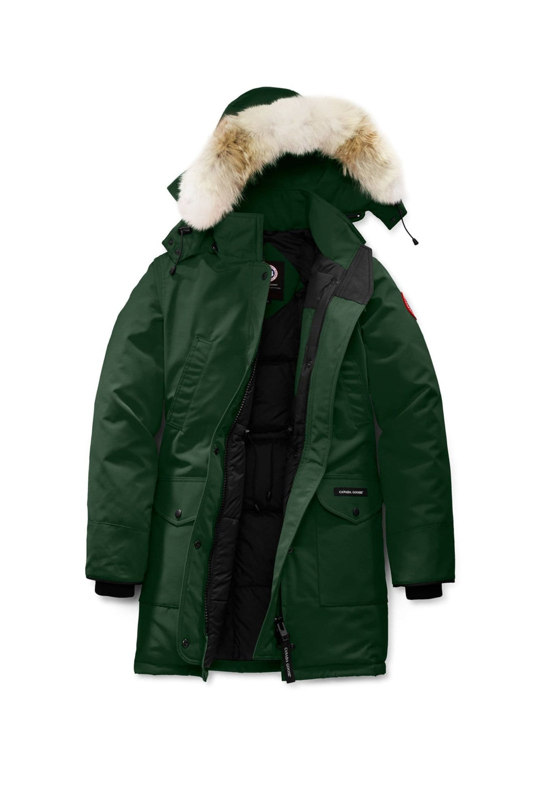 Fur Hood Canada Goose Spruce Green Canada Goose Women's Trillium Parka