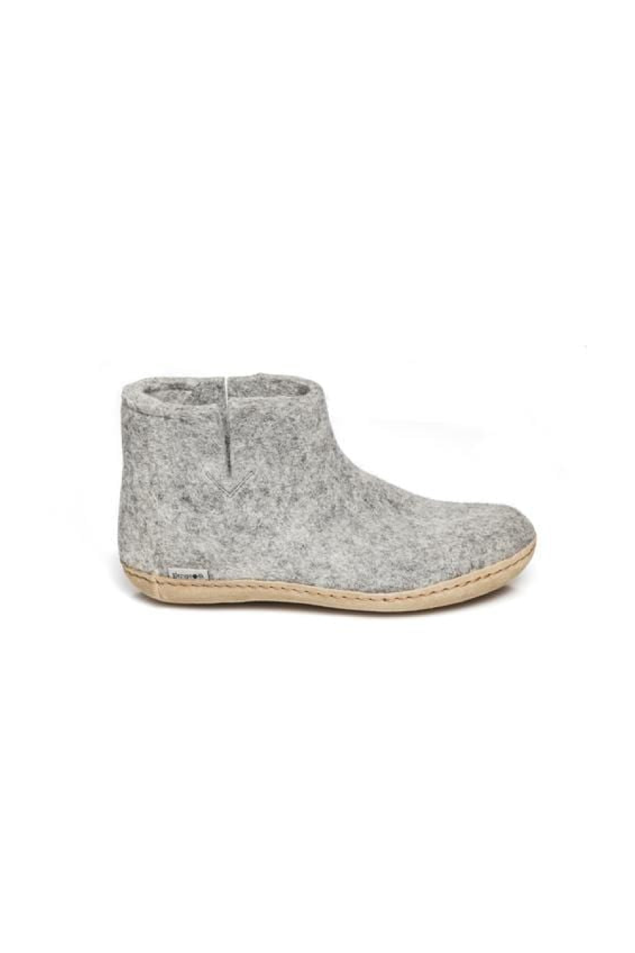 Glerups Low Boot - Leather - Grey