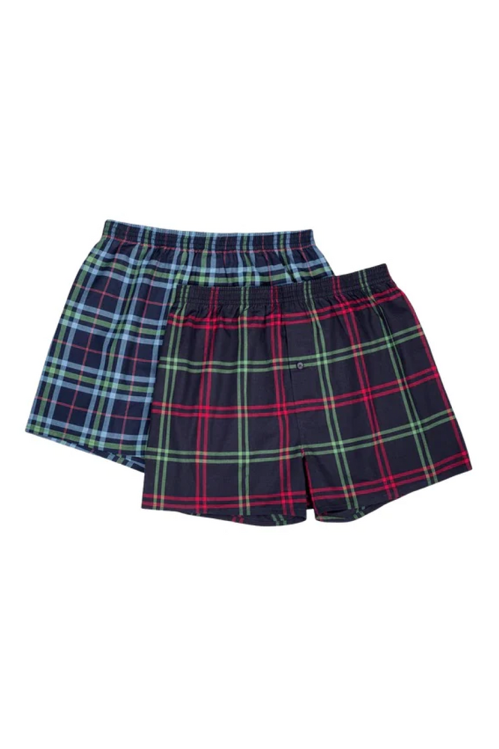 Stanfields 2 Pack Woven Boxers