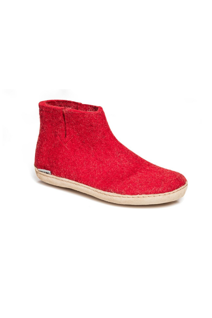 Glerups Boot - Leather - Red