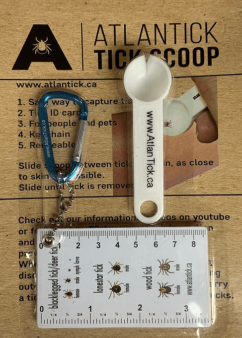 Atlantick Tick Scoop Keychain