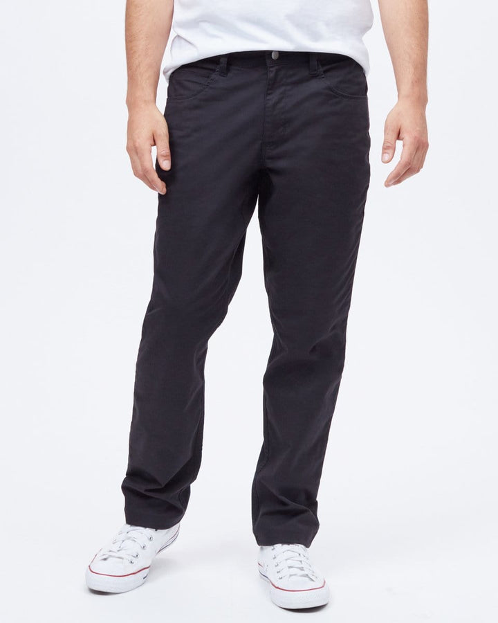 Men's Twill Everywhere Pant - Black Front View