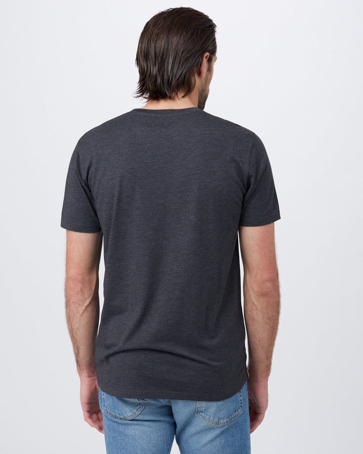 Men's Woodgrain Ten T-Shirt - Black Back View