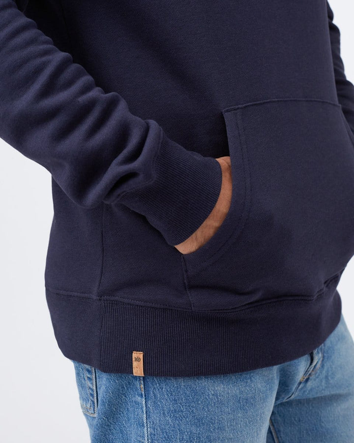 Men's Treefleece 1/4 Button Hoodie - Front Pocket