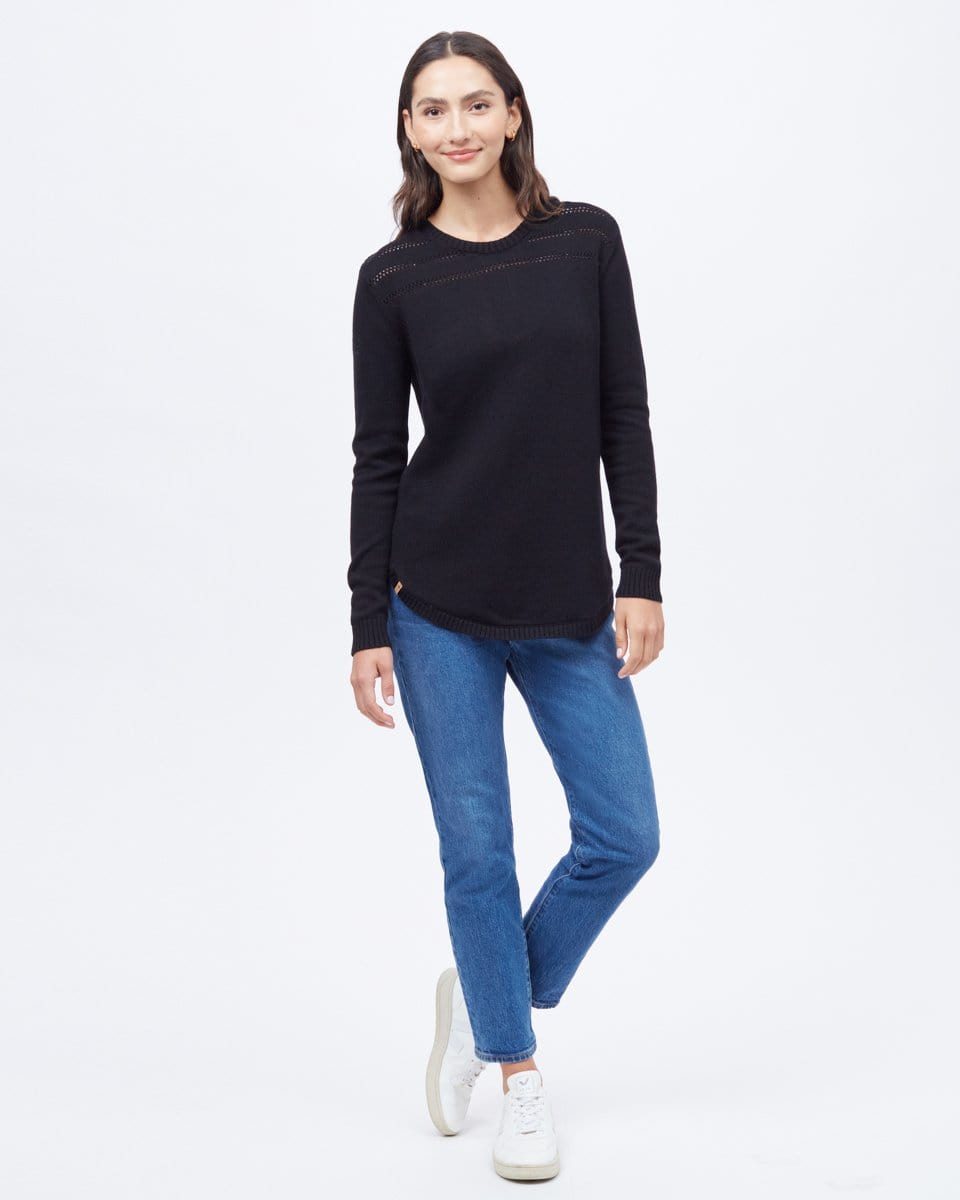 Women's Forever After Sweater - Black - Front - Full View