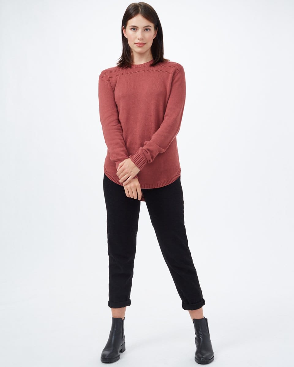 Women's Forever After Sweater - Red - Front - Full View