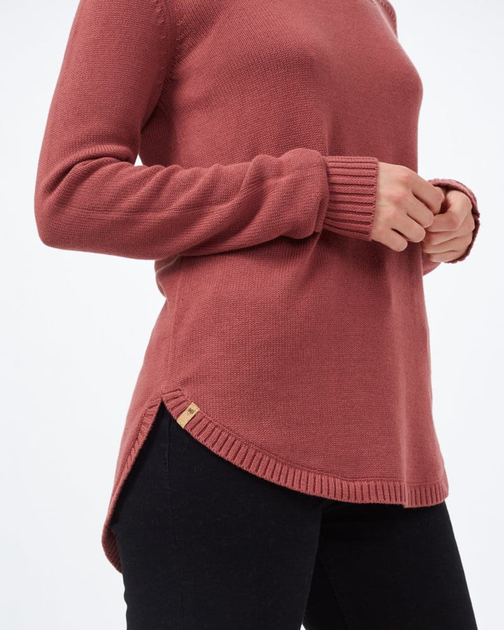 Women's Forever After Sweater - Red - Side - Seam