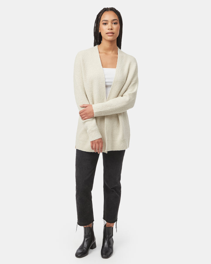 Tentree Highline - Cardigan ouvert pelucheux