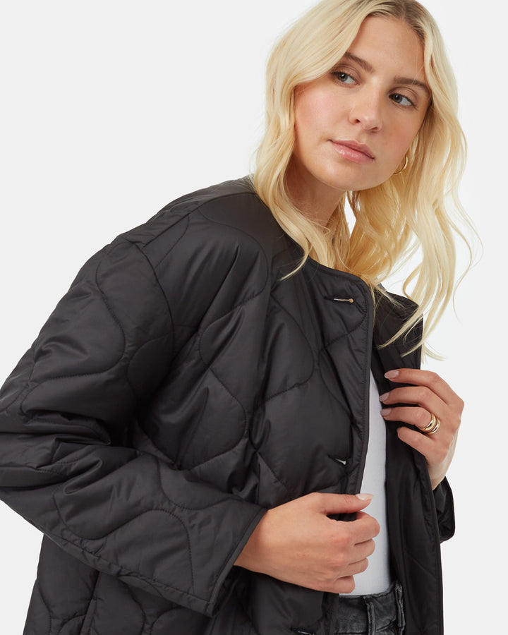 Tentree Quilted Cloud Shell Jacket