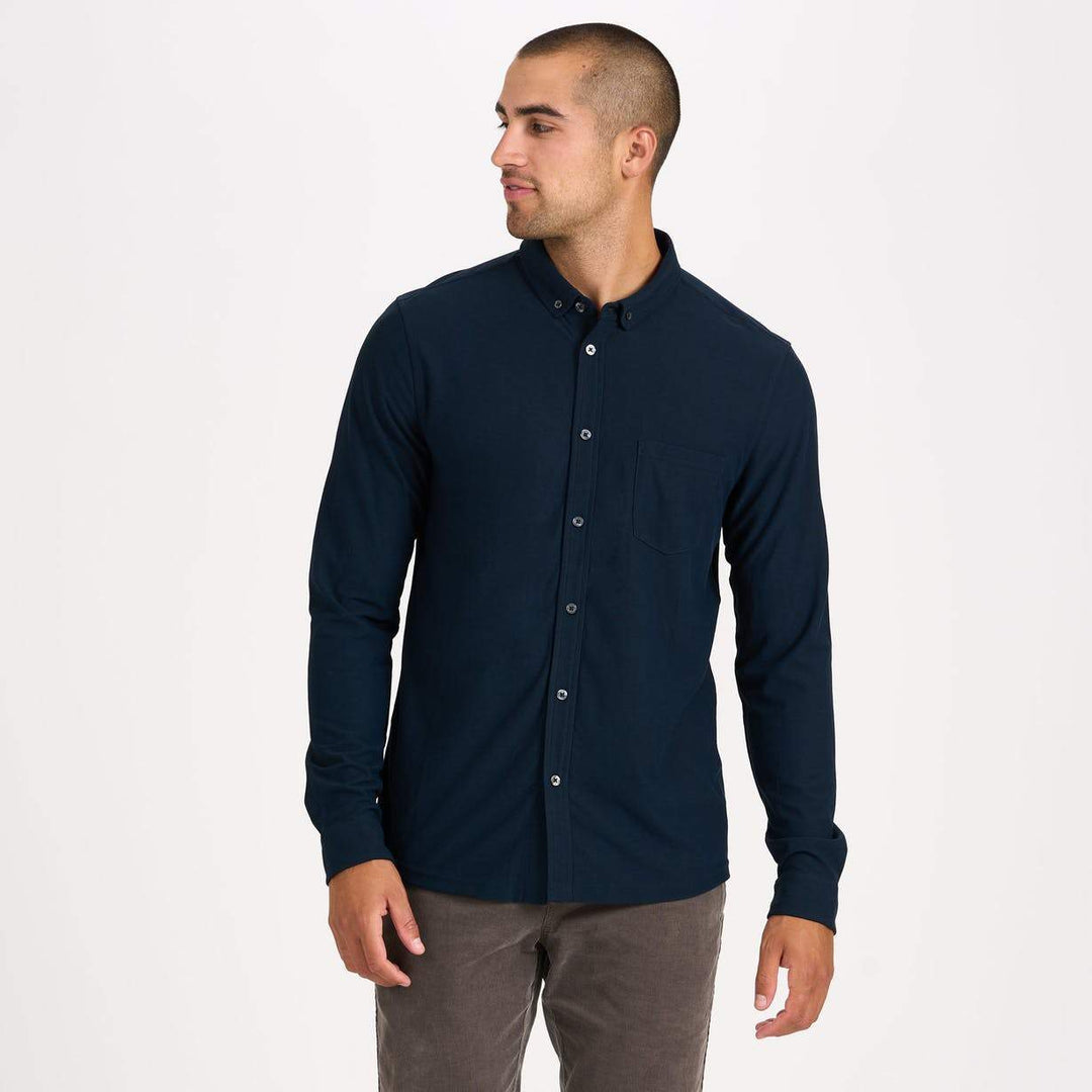 Vuori Men's Long Sleeve Ace Button-Down Shirt