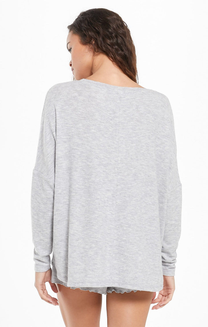 Z Supply Women's Hang Out Long Sleeve Top