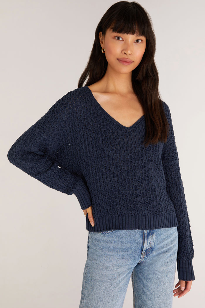 Z Supply Brenda Texture Sweater
