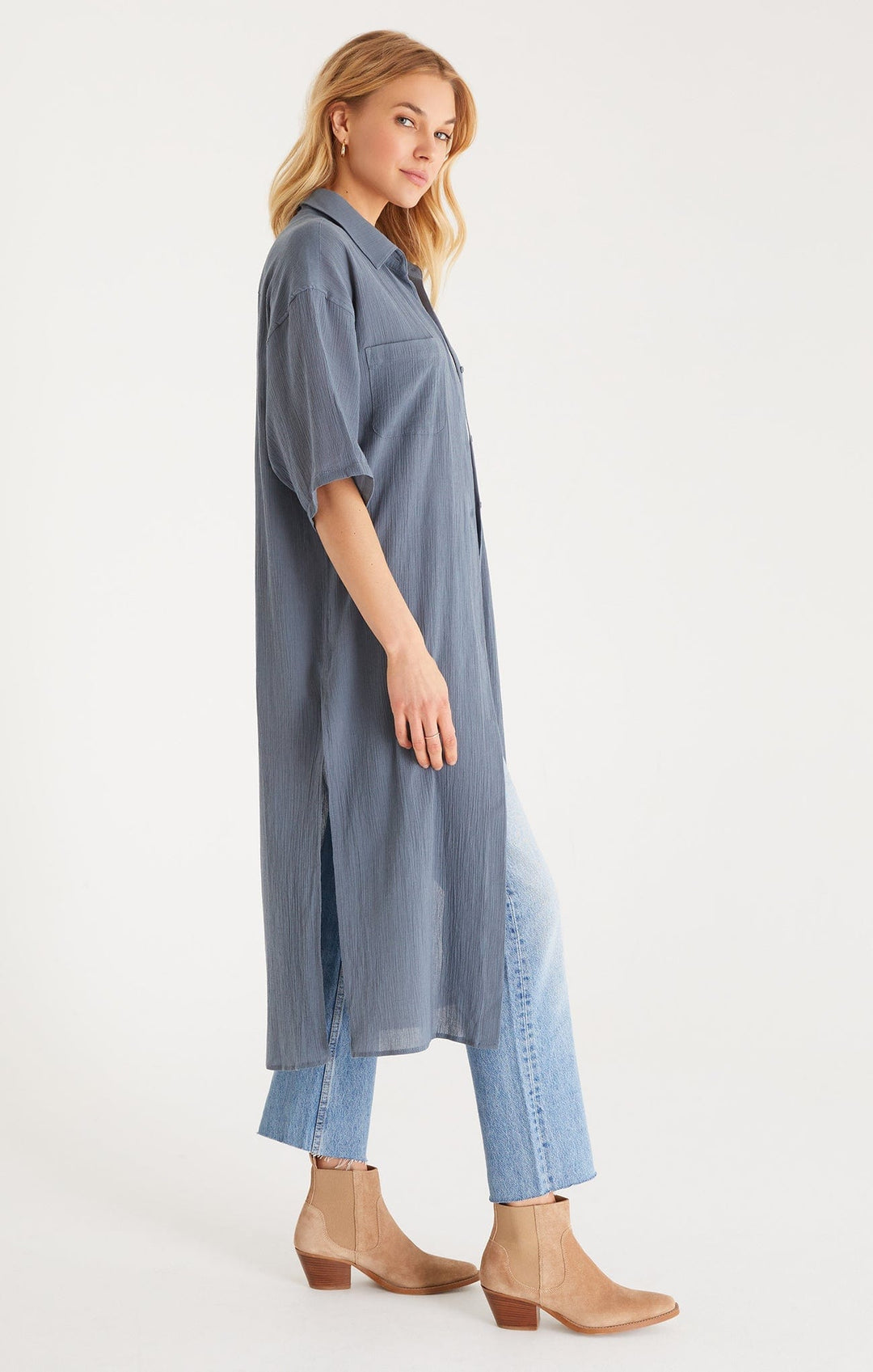 Z Supply Lina Button Up Duster