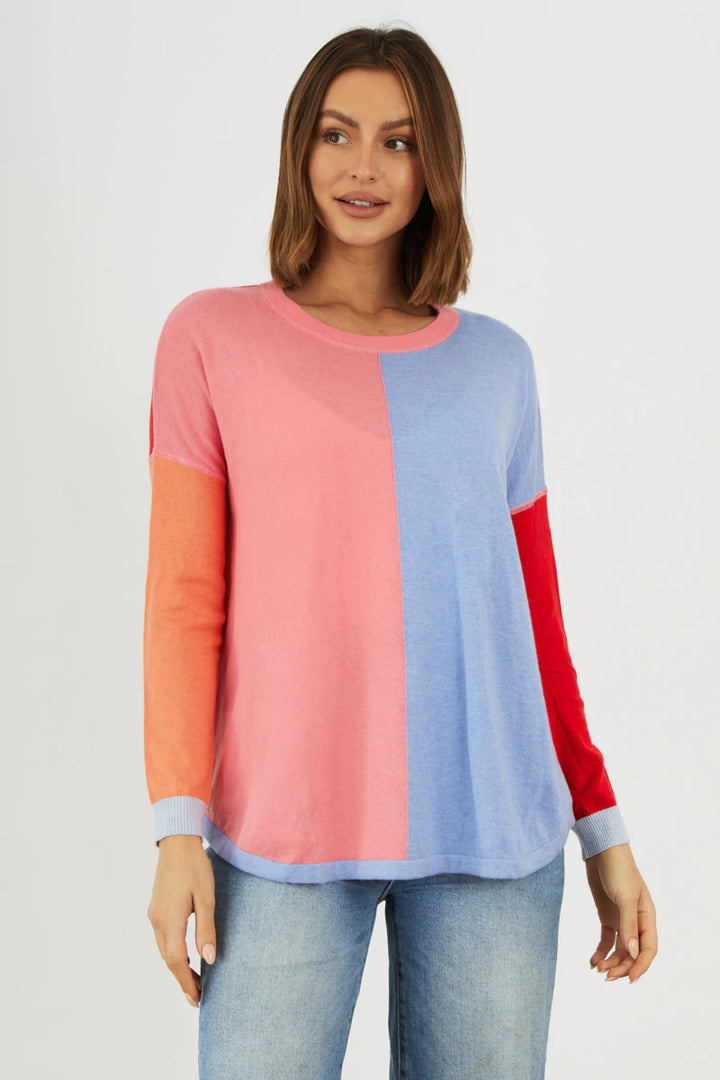 Zaket & Plover Block Colour Sweater