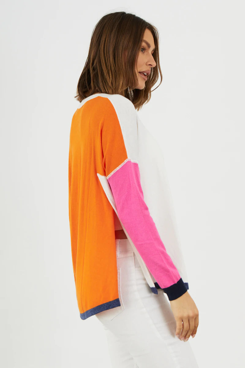Zaket & Plover Block Colour Sweater