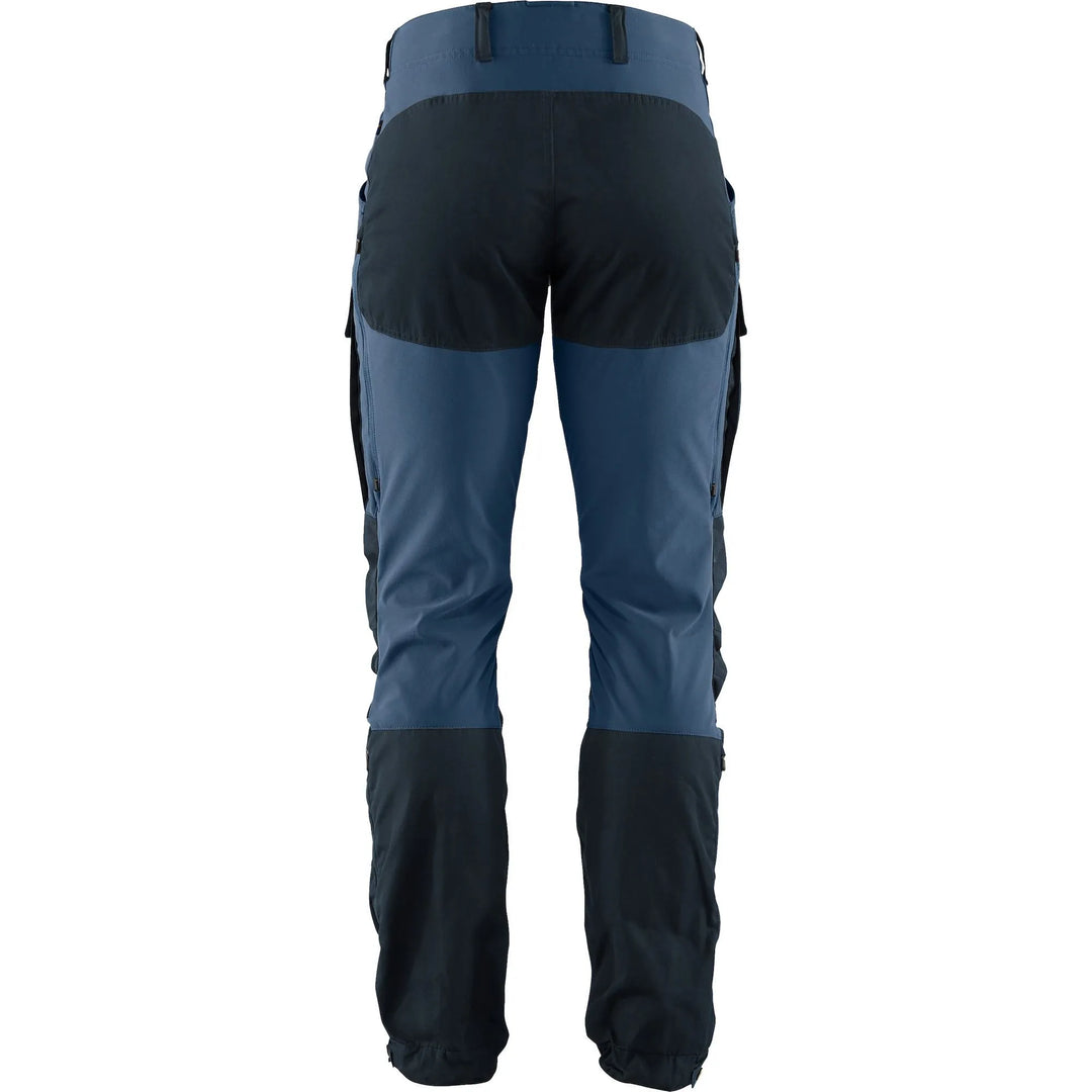 FJÄLLRÄVEN Keb Trousers Regular - Dark Navy / Uncle Blue