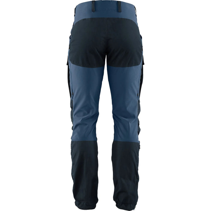 FJÄLLRÄVEN Keb Trousers Regular - Dark Navy / Uncle Blue