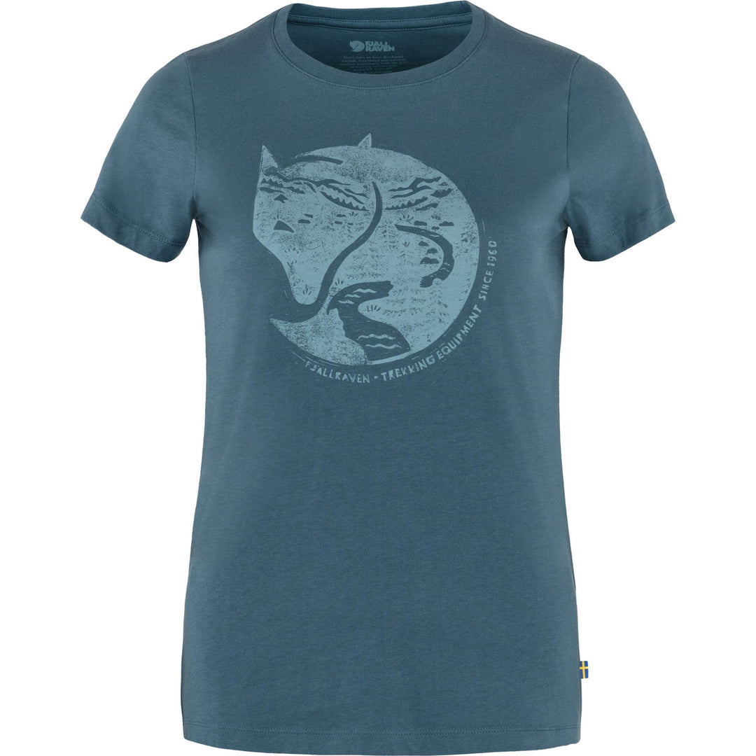 FJÄLLRÄVEN Artic Fox Print T-Shirt