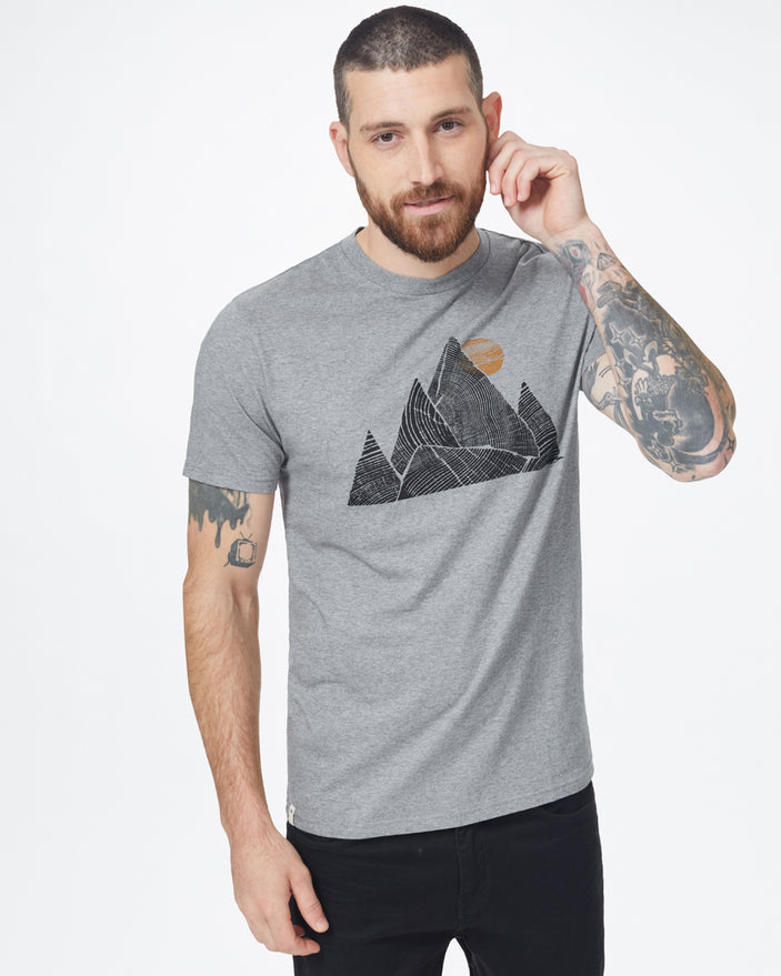 Pic de la montagne Tentree T-shirt classique 