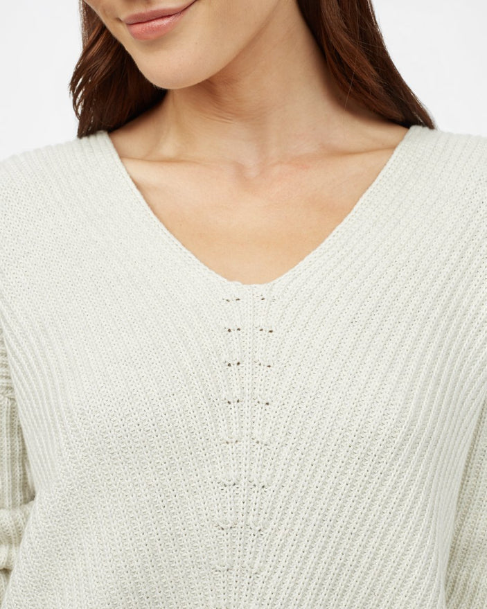 Tentree Highline Cotton V-Neck Sweater