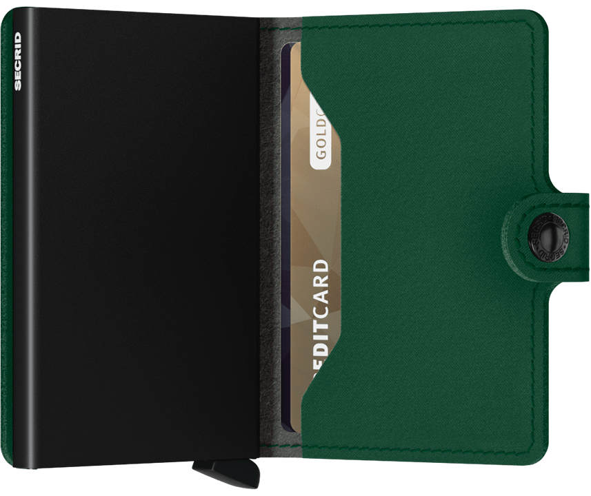 Secrid Mini Wallet - Yard Green (Non-Leather)