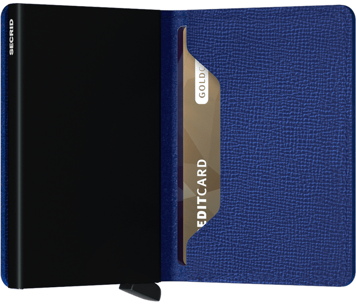 Secrid Slim Wallet - Crisple Blue