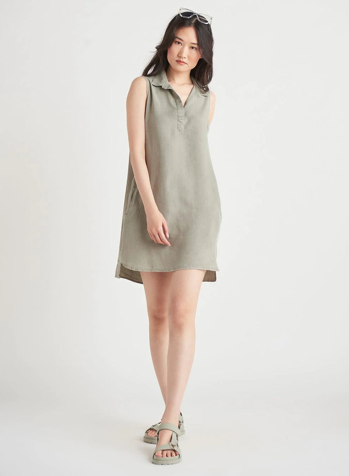 Dex Sleeveless Tencel Mini Dress