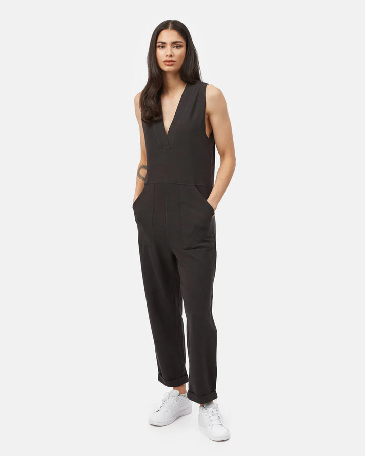 Tentree French Terry V-Neck Jumpsuit