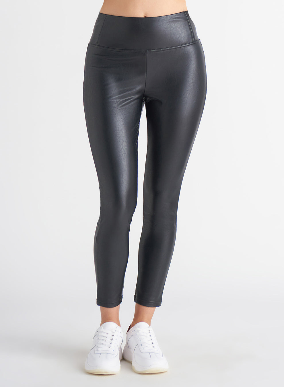 Dex High-Waisted Faux Leather Leggings