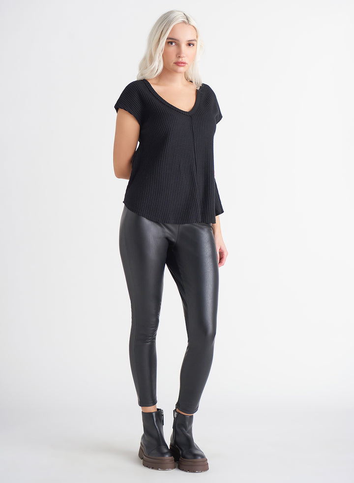 DEX High Waisted Faux Leather Legging