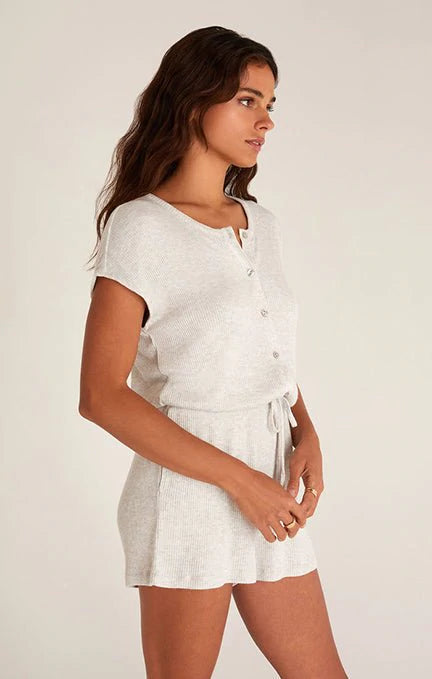 Z Supply Cozy Vibe Rib Romper